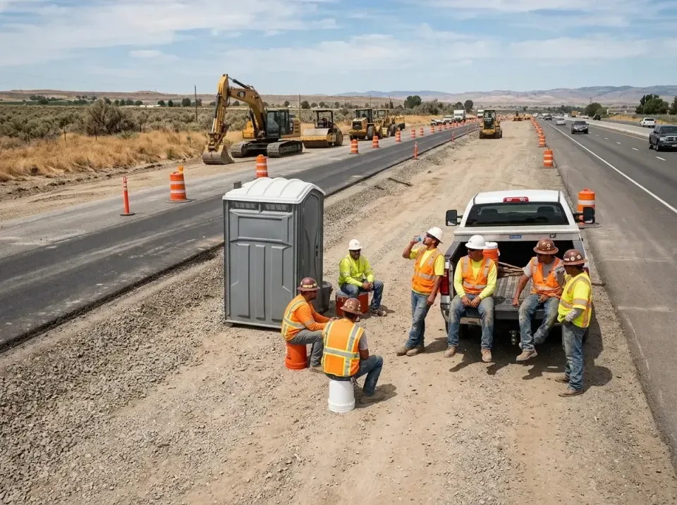 highway-road-construction-crew-007 — frequently asked questions, Porta Potty and Restroom Rentals in Linganore, MD